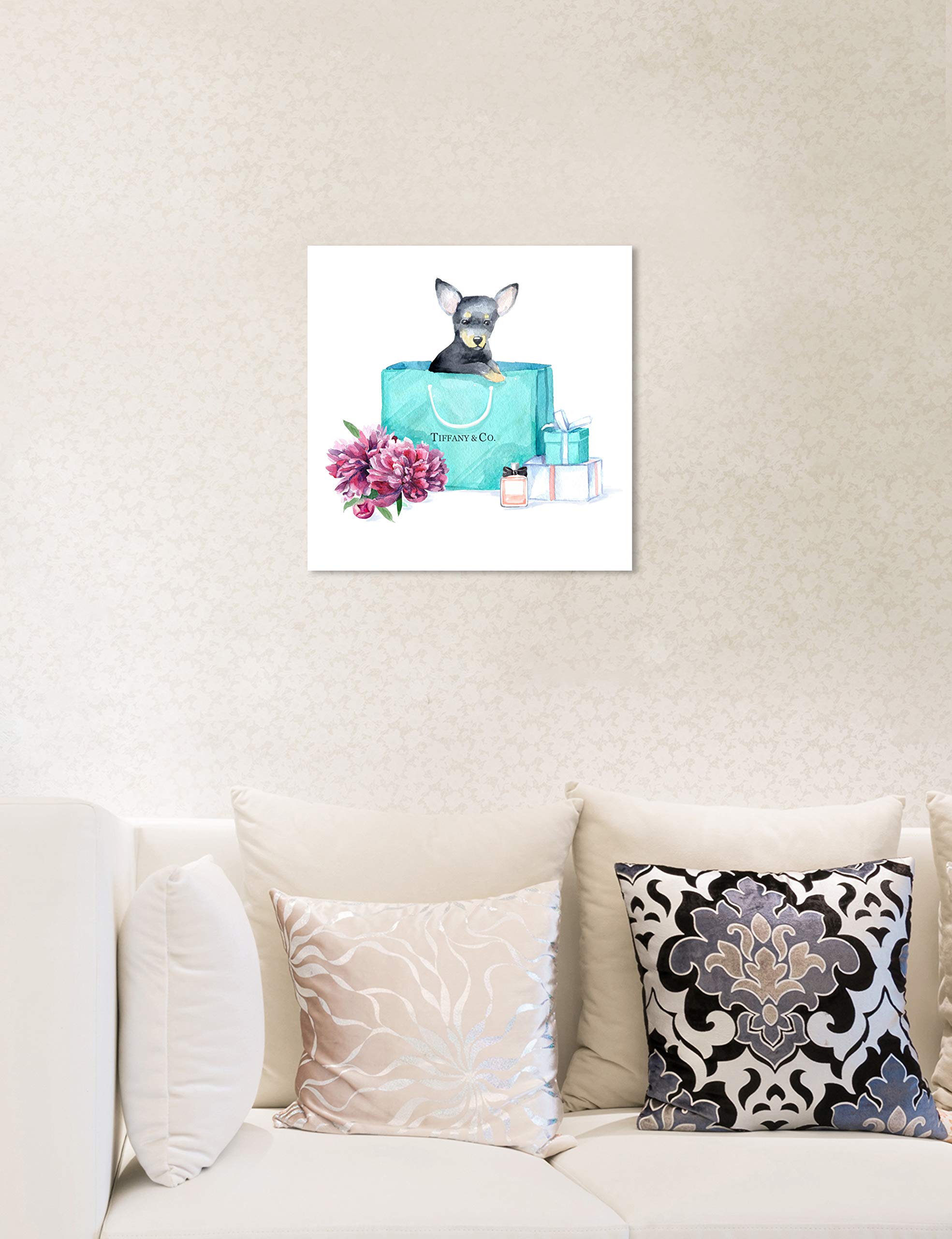 新品 オリバーガル OliverGal ACQUA CHIC CHIHUAHUA The Oliver Gal Artist Co. Oliver Gal 'Acqua Chic Chihuahua